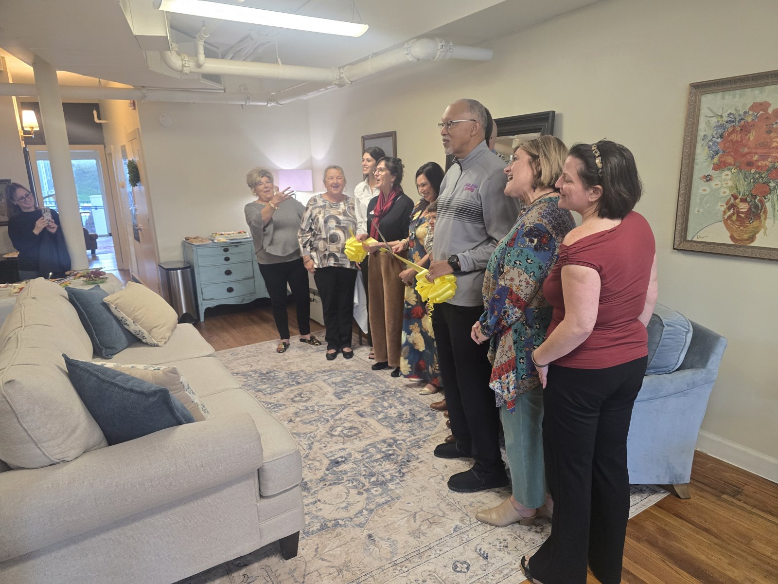 Happy to be at the Remax ribbon cutting in Pearisburg with the Giles County Chamber Commerce