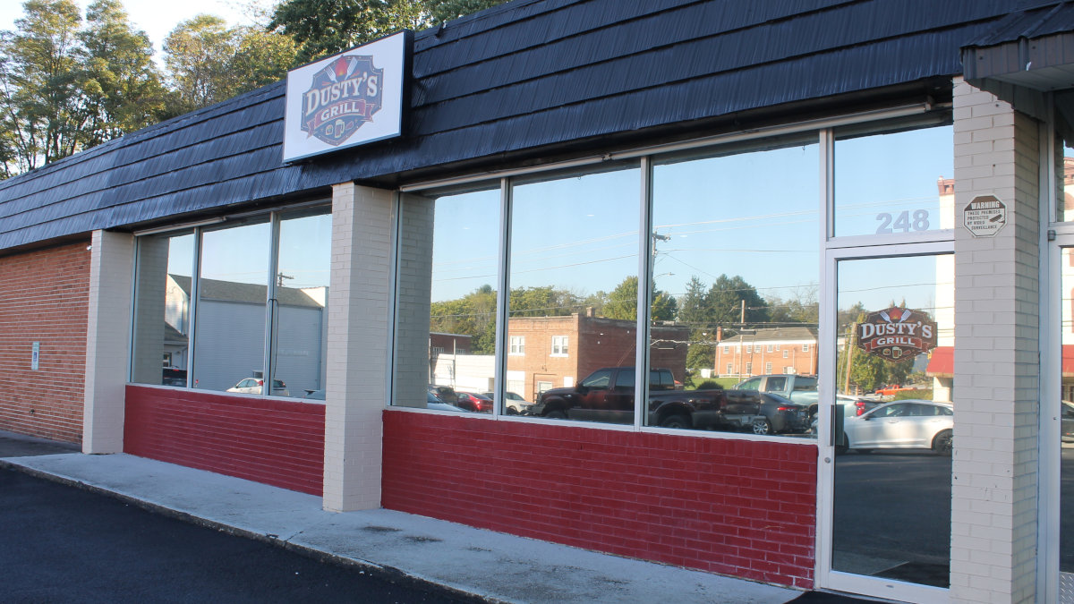 Image of the front of our new client, Dusty's Grill in Dublin, VA